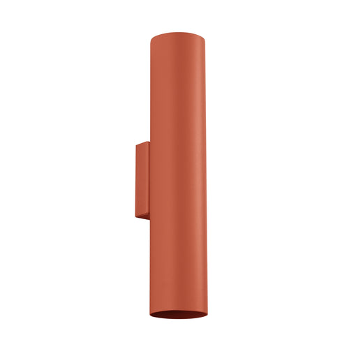 Sollux Lighting Wandlamp LAGOS 2 rood oker - 6x8x30cm