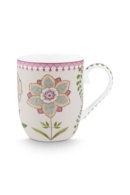 Pip Studio - Kleine Mokken - Lily & Lotus - Off White - Set van 6