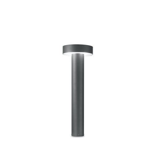 Ideal Lux Tesla - 4-lichts tuinpaal antraciet IP44