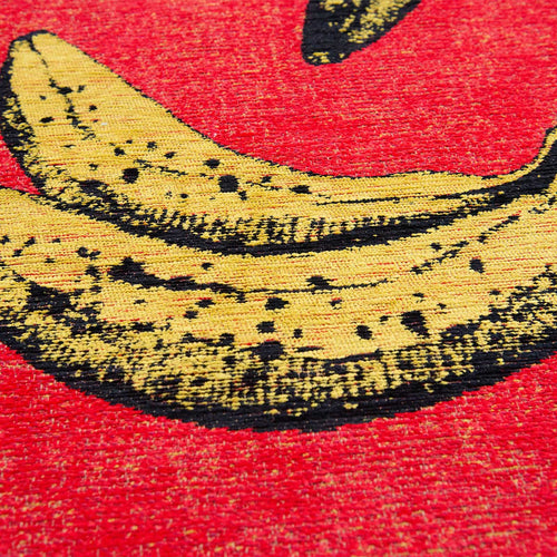 Louis De Poortere vloerkleed Miami Red - rood - 240x240cm