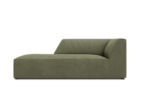 Micadoni - Linker meridiaan "Ruby" ribfluwelen, groente - 180x93x69cm