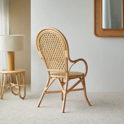 Tikamoon Marius - Rotan armstoel - Naturel - vtwonen shop