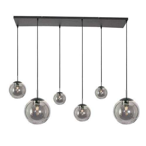 Steinhauer hanglamp bollique - 6 lichts - 120  x 160   cm - zwart - vtwonen shop