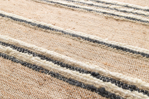 AFK Living vloerkleed Raj - handgemaakt - 60% handgekaarde wol, 30% jute, 10% katoen - 160 x 230 cm - vtwonen shop