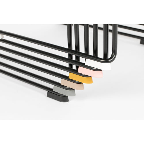 Housecraft Living Stacks Eetkamertoel armleuning Roze - Set van 4 - vtwonen shop