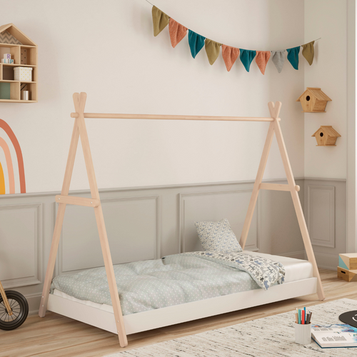 Calicosy - ELIOTT Bed - Naturel - 104,5x209,4x160 cm