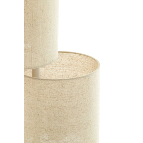 Light & Living vloerlamp Benigno - bruin - Ø33cm