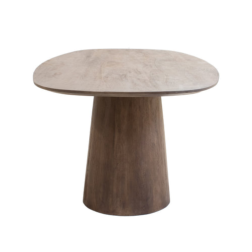 Giga Meubel Eettafel Stijn - Walnoot Deens Ovaal - 280x100x76cm