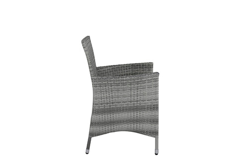 Rebellenclub Tuinstoel Shale - Set van 2 - Grijs