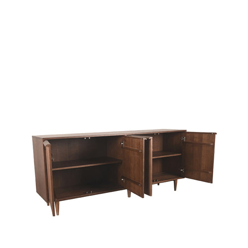 LABEL51 Dressoir Jule - Bruin Eikenhout - 200x48x87cm - vtwonen shop
