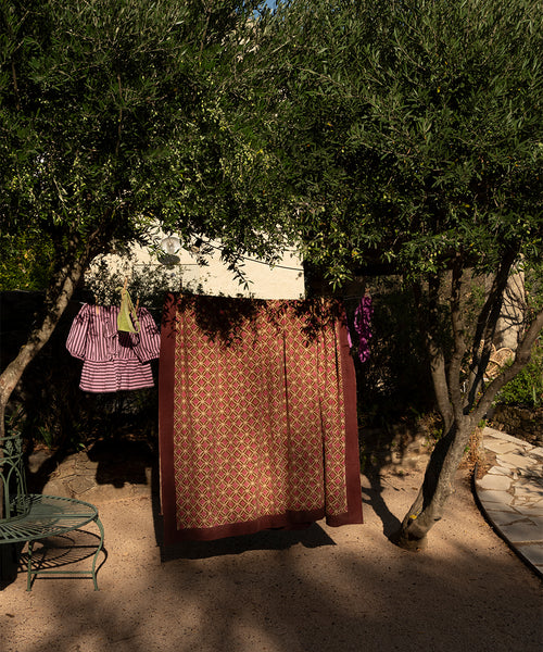 Doing Goods Helena Plaid in draagtas - 220 x 270 cm - 100% katoen