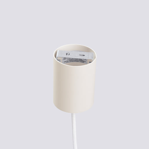Sollux Lighting Hanglamp ESTRIA 1 beige - 14x14x120cm