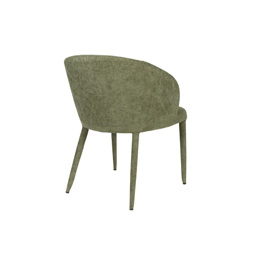 Housecraft Living Tamsin Eetkamerstoelen Gestoffeerd Groen - Set van 2 - vtwonen shop