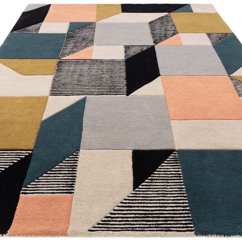 Vloerkleed MOMO Rugs Matrix 100 Memphis Khaki 200x300 cm - vtwonen shop