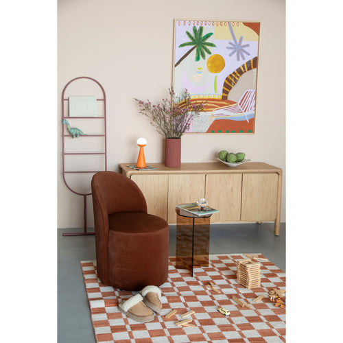 Zuiver Plush Fauteuil Bruin