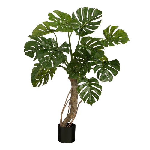 Mica Decorations Monstera Kunstplant - H135 x Ø100 cm - Groen
