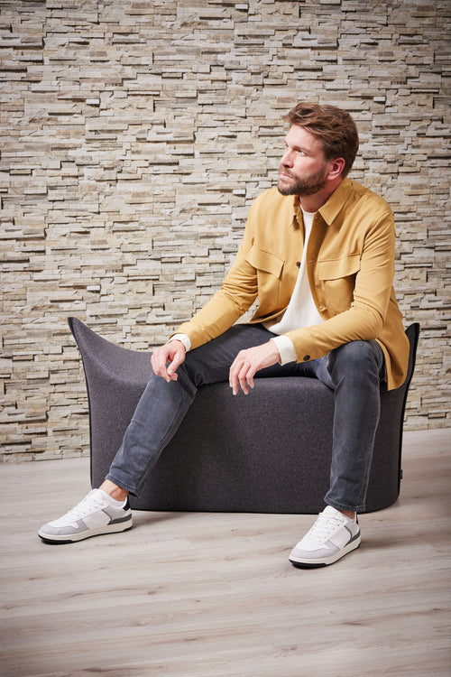 Livingwalls behang steen lichtgrijs, beige en zilver - 53 cm x 10.05 m - AS-388162 - vtwonen shop