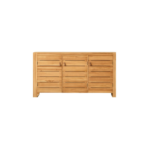 Tikamoon Buffet van massief teakhout 170 cm - Naturel
