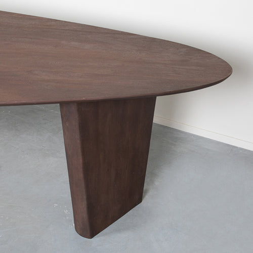 LABEL51 Eettafel Wow - Donkerbruin Mangohout - 300x130x75cm