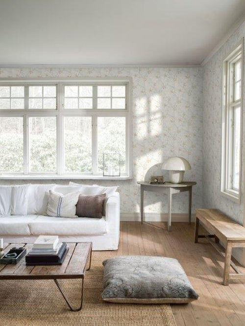 Borastapeter behang magnolia beige - 53 cm x 10.05 m - 660434 - vtwonen shop