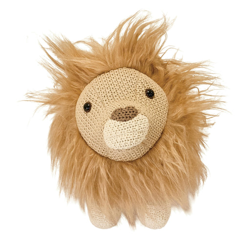 Pintado & Lacado knuffeldier Leeuw - beige - 55 cm
