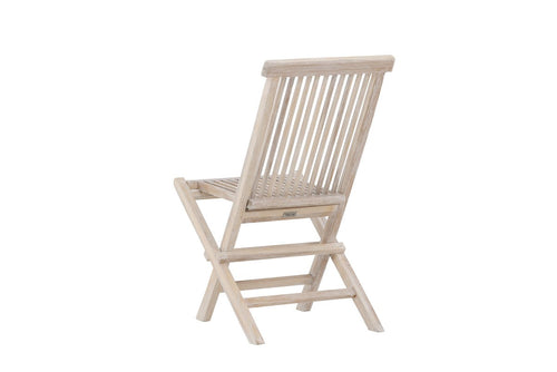 Rebellenclub Tuinstoel Crema - Set van 2 - Whitewash
