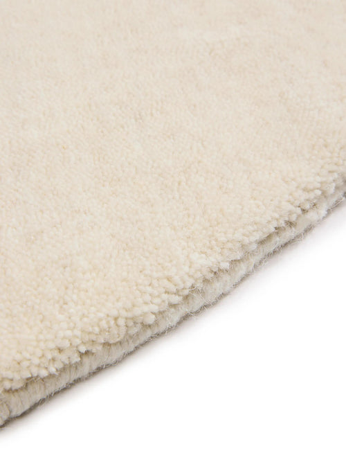 benuta wollen vloerkleed Vera - crème - ø 160 cm