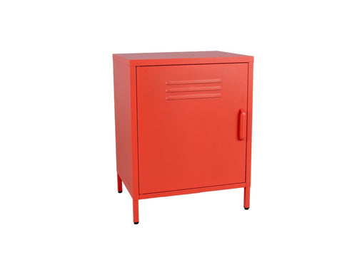 MaximaVida metalen lockerkastje Finn met wieltjes 52 x 40 x 67 cm zacht oranje - vtwonen shop