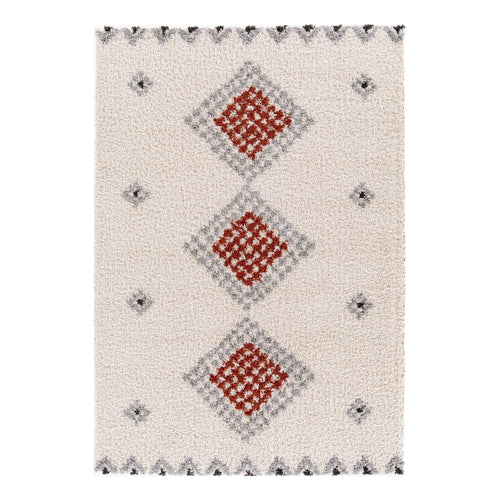 AFK Living vloerkleed Tessera - zeer zacht - rood - 160 x 230 cm