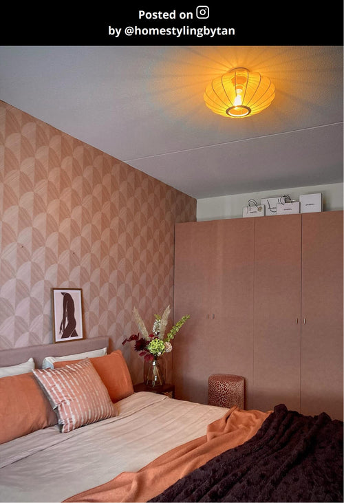 Lucide plafonnière CORINA - 1xE27 - Beige - vtwonen shop