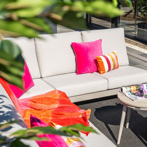 Garden Impressionshoek loungeset Coba 5-delig - taupe