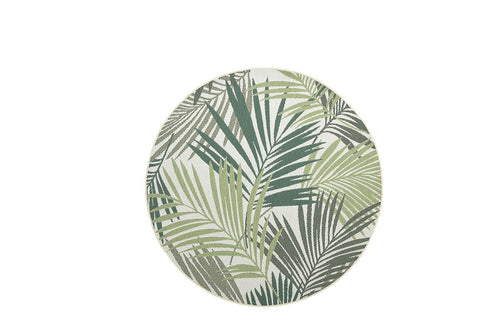 Naturalis karpet - Ø160 cm - palm leaf green - vtwonen shop