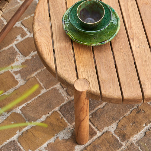 Tikamoon Outdoor salontafel in gerecycled massief teak - Naturel