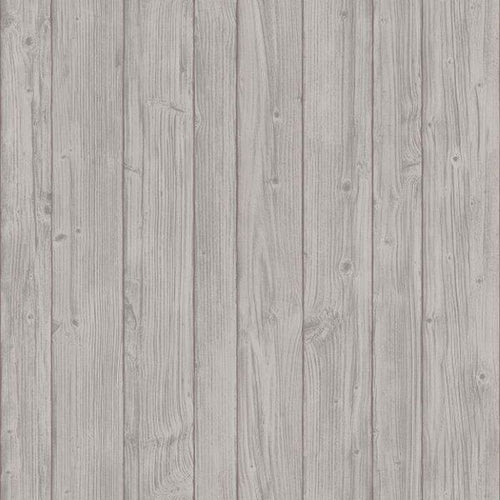 Borastapeter behang plankjes hout bruin - 53 cm x 10.05 m - 660506
