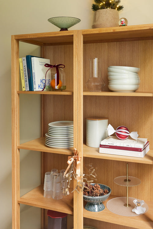 Hübsch dinerbord Amare - steenpoeder - ø28xh2cm - vtwonen shop