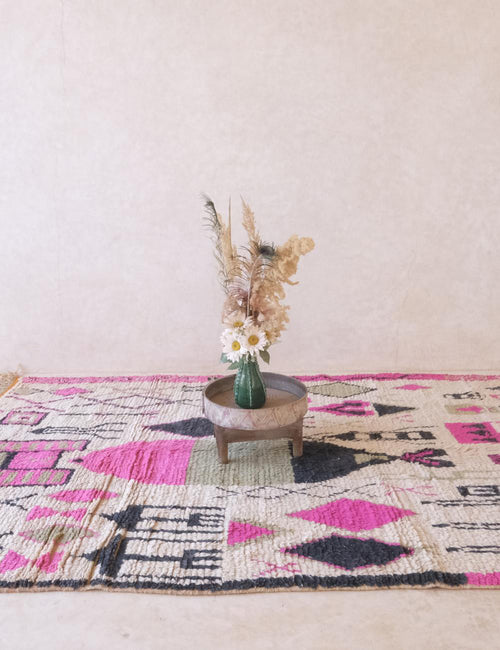AFK Living vloerkleed Berber - handgemaakt - Wol - 179 x 274 cm