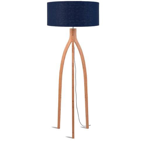 GOOD&MOJO vloerlamp Annapurna - blauw - Ø60cm - vtwonen shop