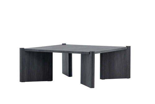 Rebellenclub Salontafel Makai - 100 x 100 cm -  Donkerbruin - vtwonen shop