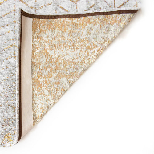 Louis De Poortere vloerkleed Central Yellow - beige - 140x200cm - vtwonen shop