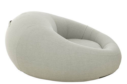 J-Line matras Donut - kunststof - grijs - vtwonen shop