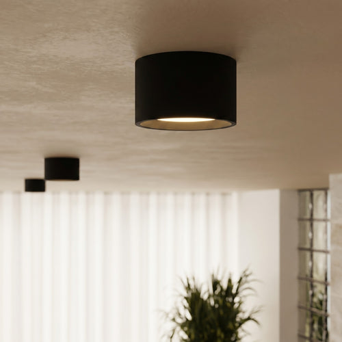 Sollux Lighting Plafondlamp MODO 2 zwart Gx53 - 21x10x8cm