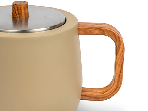 Bredemeijer -Theepot Facet - taupe - 1,1L