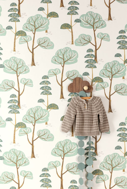 Masureel behang bosrijk landschap groen - 53 cm x 10.05 m - 631851 - vtwonen shop