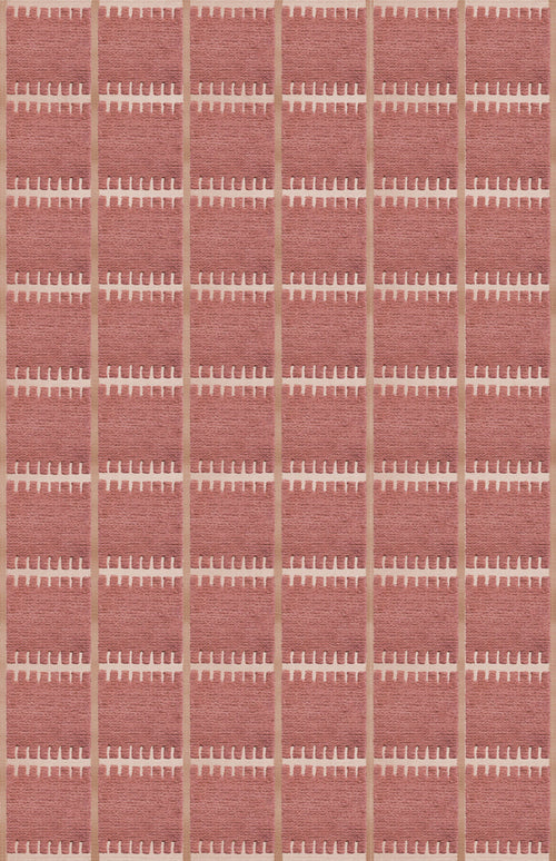 Vloerkleed Layered Lilly Wool Rug Claret Red 180x270 cm - vtwonen shop