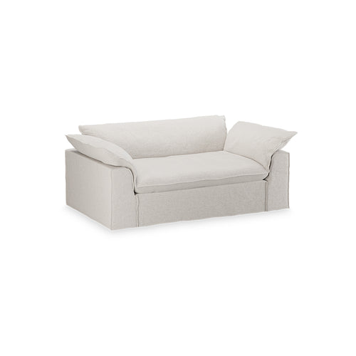 HKLIVING bank Nomad – cosy beige – 204cm