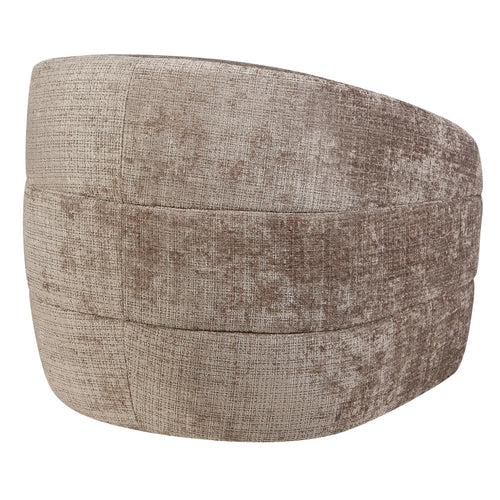 Starfurn Draaifauteuil Yara - Taupe - 82x85x77 cm
