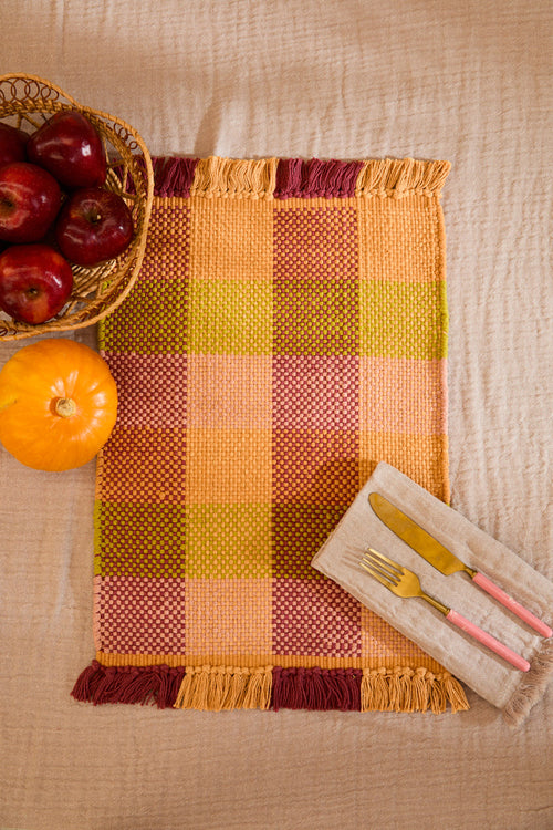 Calma House placemat Croma - Meerkleurig - 35x50