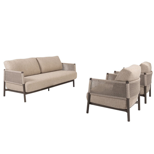 4 Seasons loungeset Savanne 3-delig - terre