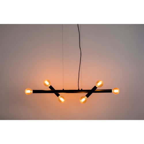 Zuiver Hawk Hanglamp Breed - Zwart - vtwonen shop