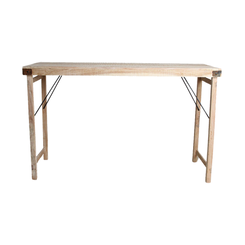 Limewash inklapbare bartafel - 170x60x107 cm